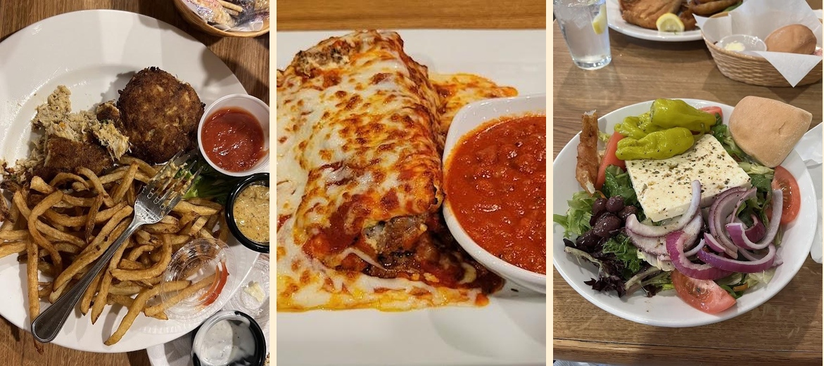 George's Steak House Menu