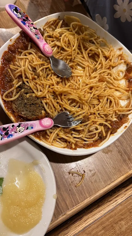 Kids Spaghetti and Meatballs